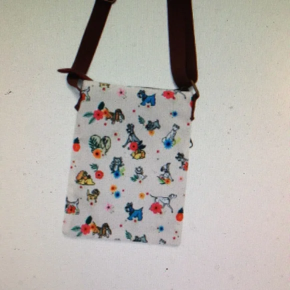 Disney Pets Floral Crossbody Bag and Card Holder - Picture 8 of 9